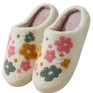 Floral Cozy Slippers